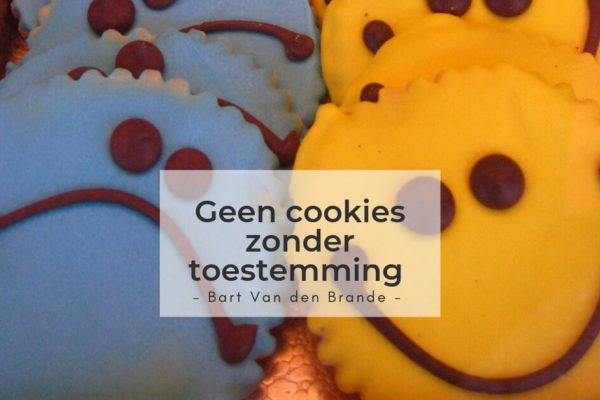 Geen cookies zonder toestemming