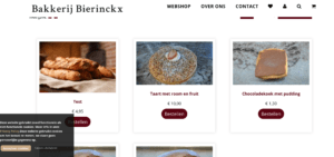 Schermafbeelding Bakkerij Bierinckx